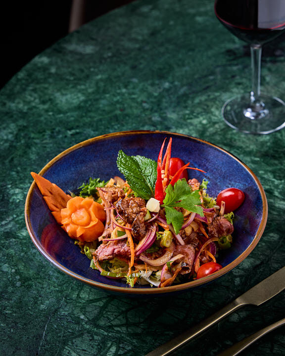 Salade thaï de bœuf à la citronnelle, viande française certifiée