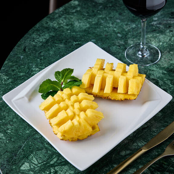 Ananas découpé en tranche