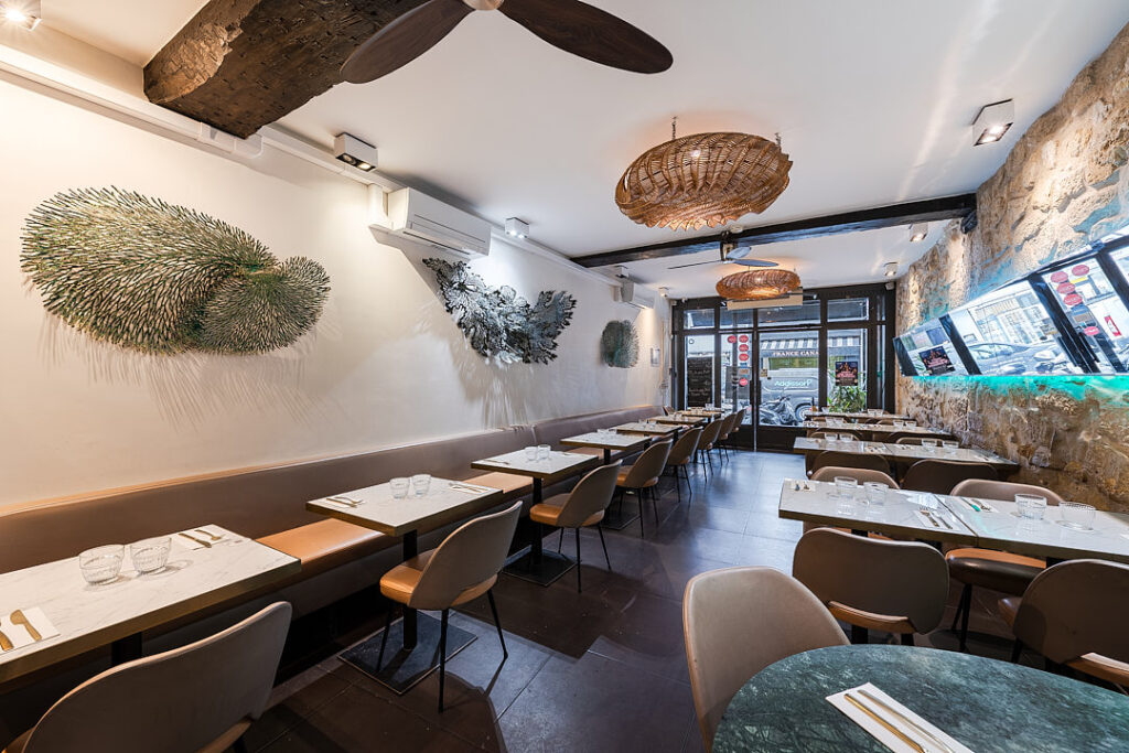 intérieur du restaurant Suan thai